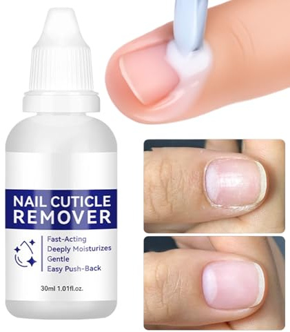 Dissolvant Pour Cuticules | Outils De Manucure Hydratants Instantanés - 30ml Liquide Enlève-Cuticules Manucure | Pour Mains Et Pieds Peau Morte Ongles Abîmés Soin Quotidien Salon