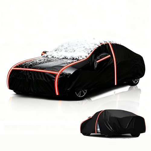 Autoabdeckung für Audi A4 Avant Autoabdeckung Outdoor, Autoabdeckung Vollgarage für Autoabdeckung Wasserdicht mit seitlichem Reißverschluss für Winter & Sommer