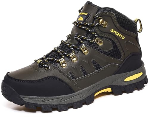 HODTOB Zapatos de Senderismo Hombre Outdoor Camping Caminar Botas de Montaña Ligeros Transpirable Zapatos de Deporte EU 36-EU 45