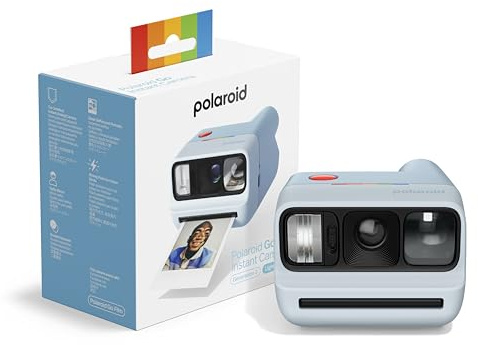 Polaroid Go Generation 3 - Mini cámara de película instantánea - Azul Claro (9195) - Solo Compatible con Go Film