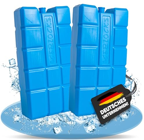NEMT Kühlakkus 750 ml für Kühltaschen + Kühlboxen langanhaltend – 2 Stück