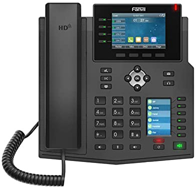 Fanvil X5U IP, telefono SIP PoE Gigabit (senza alimentatore)