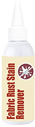 JAWSEU Fabric Rust Stain Remover, Extra Strong Effective Stain Remover, Clothes Rust Removal Cleaner Drop Clothes Rust Remover Cleaning Agent, 50ml