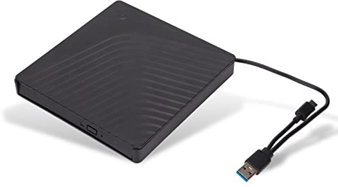 Yunseity Externes DVD-Laufwerk Box Abnehmbares USB3.0/USB2.0 5 Gbps Laptop Optisches Laufwerk Gehäuse für 12.7mm/9.5mm SATA DVD RW Laufwerk