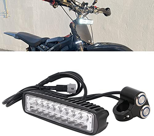 JFG RACING Motorrad-Scheinwerfer, langer Scheinwerfer, wasserdicht, staubdicht und korrosionsbeständig, für Sur Ron Sur-Ron Light Bee E-Bike