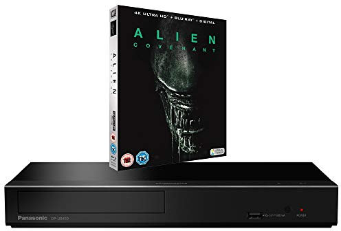 MULTIREGION Panasonic DP-UB450 DVD Regions 1-8 - Blu-ray Region B - Bundle Including Alien Covenant