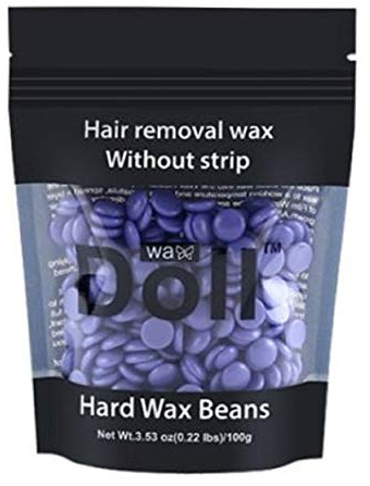 No Strip Depilatory Hot Film Hard Wax Beads Waxing Hair Removal Beans 100(gram)