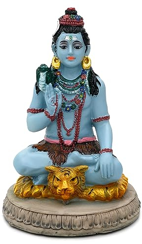 alikiki Statue de Dieu Hindou Shiva de 12,7 cm