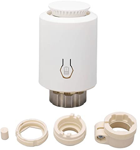 Intelligentes Thermostatisches Heizkörperventil, Programmierbarer Intelligenter Temperaturregler Intelligentes Thermostatventil mit NTC Sensor Regelung der Heizkörpertemperatur