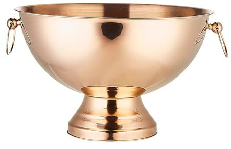 Stainless Steel Pink Ice Bucket - Stylish Champagne & Beer Chiller for Cockta Portable Design Perfect for Bars Restaurants Home Parties & Events