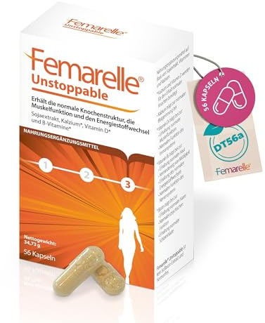 Femarelle Unstoppable für Frauen Knochen Muskeln 56 Kapseln