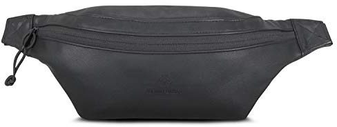 Johnny Urban Bauchtasche Damen & Herren Schwarz - Toni - Umhängetasche für Alltag, Festival & Sport - Stylische Crossbody Bag für Reisen - Wasserabweisend
