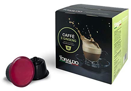 TORALDO | Capsule | DOLCE GUSTO | GINSENG | 16 pz | 1 PACCO | TCBRT002 | ALDBRT002 | SOLBRT002