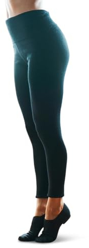 Capezio 126 ribbad tröja stickad legging värmande stickade Svart L