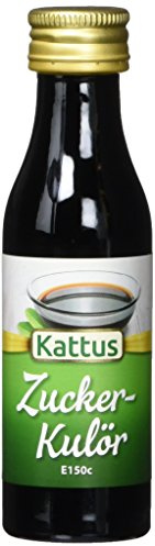 Kattus Zuckerkuloer (1 x 40 ml) | Dunkle Farbe für Saucen, Suppen und andere Speisen