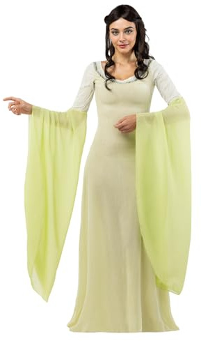 Funidelia Disfraz Oficial de Arwen - El Señor de los Anillos para mujer, Incluye vestido - Traje para adultos para fiestas, Carnaval y Halloween - Talla L