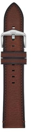 Fossil armband herr, 22 mm Litehide™ läderarmband