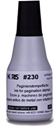 Stempelfarbe für Numeroteur - Noris #230 - Schwarz - 25ml