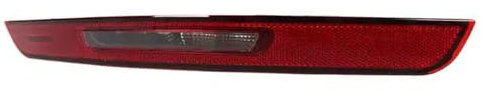 ASKKLP Heckstoßstange Reflektor für Macan 95B 2014-2018, Hintere Stoßstange Reflektor Licht Lampe Nebelschlussleuchte Heckstoßstange Rückstrahler Rückleuchte