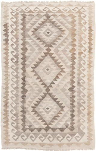 Nain Trading Kelim Afghan Heritage 94x148 Handgewebt Modern Orientteppich Designteppich Teppich Wolle