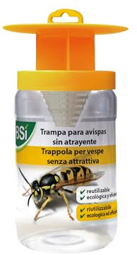 BSI Potente Trappola per Vespe e Calabroni, Adatto per Calabroni Asiatici, Naturale, Riutilizzabile