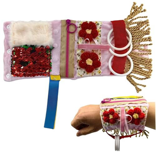 Couverture sensorielle 2 en 1 pour adultes atteints de démence. Aides sensorielles apaisantes et réconfortantes pour la maladie d'Alzheimer la démence le syndrome d'Asperger et l'anxiété.