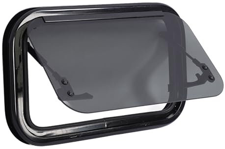 RV -In Inte Ut Genom Fönstret med en Hydraulisk Stödstång för Campervan Konstruktionsfordon Storlek 20 X 12 Tum