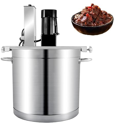 Macchina Commerciale, frullatore Elettrico per marmellate, 20 l, 25 l, mescolatore Automatico per pentole, frullatore per Alimenti Automatico Commerciale, mescolatore Automatico co