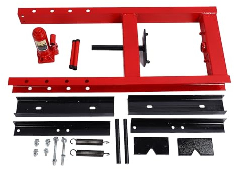 XTevu Pressa idraulica, pressa per pavimenti, macchina per la stampa dell'officina, 13227,7 libbre, strumento di formazione in metallo garage