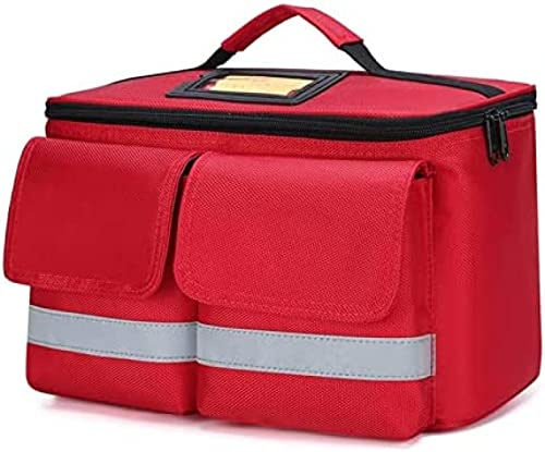 Tasche Für Ersthelfer, Medizinische Versorgung, Professionelle Tasche Für Erste-Hilfe-Ausrüstung Mit Griff Und Großen Fächern Für Medizinische Notfallversorgung, Häusliche Krankenpflege, Nur Tasch
