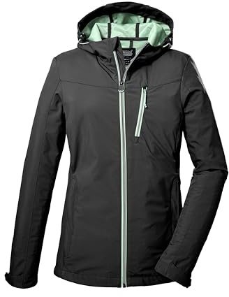 Killtec Kos 89 Wmn Sftshll jacka softshelljacka/utomhusjacka med huva