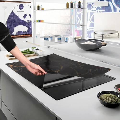 Induction Hob Protector Mat, Kitchen Induction Cooktop Mat, 61 * 53cm Multifunctional Silicone Mat for Induction Stove, BPA Free