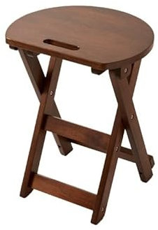 Sgabelli Sgabello in legno Sgabello rotondo for la casa, sgabello pieghevole Sgabello alto in legno Sgabello alto Sgabello da pranzo, Sgabello for il tempo libero con balcone for camera da letto Poggi