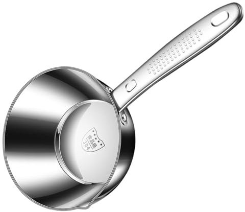 Alipis Stainless Steel Water Ladle Thickened Ergonomic Long Handle Soup Spoon for Garden Use and Wear Resistant Water Bailer for Kitchen Home Cooking Tasks