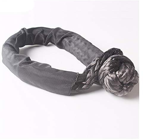 Cuerda del Cabrestante, 12 mm * 150 mm Soft grilletes, Torno sintética cuerda grillete, grillete, torno de cable Grillete