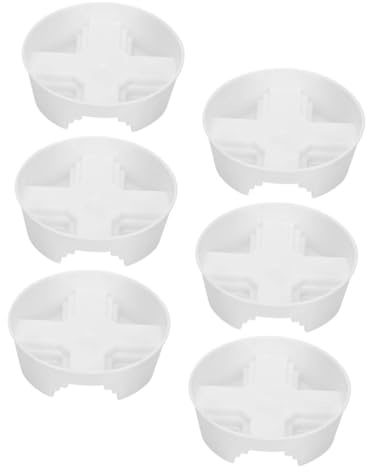 Toyvian 6piezas Palet Cruzado para Plantas Bandeja para Macetas De Plástico Bandeja De Goteo De Agua para Cultivo De Plantas para Decoración De Jardín