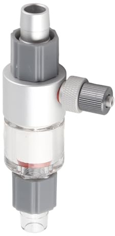 Acuario CO2 Atomizador Difusor, 12/16mm Manguera Regulador de Aire Difusor Atomizador de CO2 (Gris)