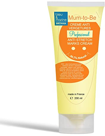 Dehnungsstreifen, Schwangerschaftsstreifen creme mit Aloe Vera, Sheabutter und Vitamin E 200 ml Dehnungsstreifen Entfernen Stretch Mark Cream Dehnungsstreifen Schwangerschaft