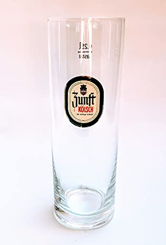 Zunft Kölsch Vaso de cerveza de 0,25 l, para cerveza, Coluschbier, bar, gastronómico, coleccionista