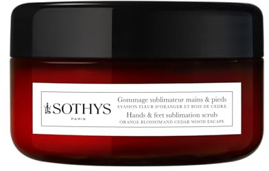 SOTHYS Hands & Feet Sublime Scrub | Orange Blossom & Cedar Wood | Sugar Exfoliating Body & Hand Treatment | Nourishing Natural Peel for Dry Skin