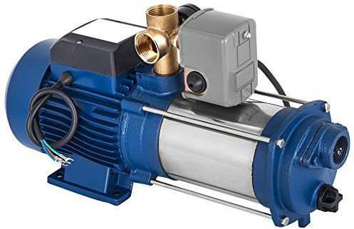 Loobiiny pompa autoclave 2200W elettropompa autoadescante 2850 giri/min pompa autoclave silenziosa 66L/Min pompa acqua elettropompa autoclave pompa a pressione antiruggine Pompa centrifuga