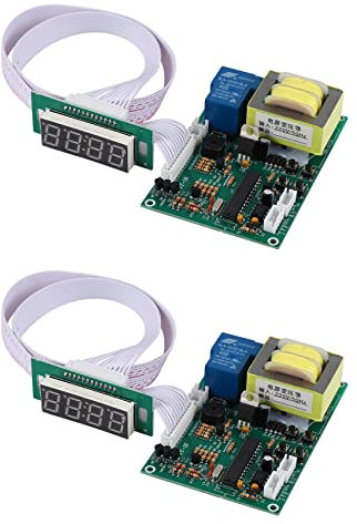 Beelooom 2X -16 Alimentation D'ÉNergie de Panneau de Commande de Minuterie de Tableau de Commande de Minuterie d'arc Électrique de 220V pour L'Accepteur de Pièce de Monnaie