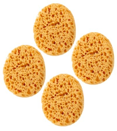 jojofuny 4pcs DIY Wall Texture Sponge for Painting Cleaning and Repair Portable Texture Sponge for Home Decor