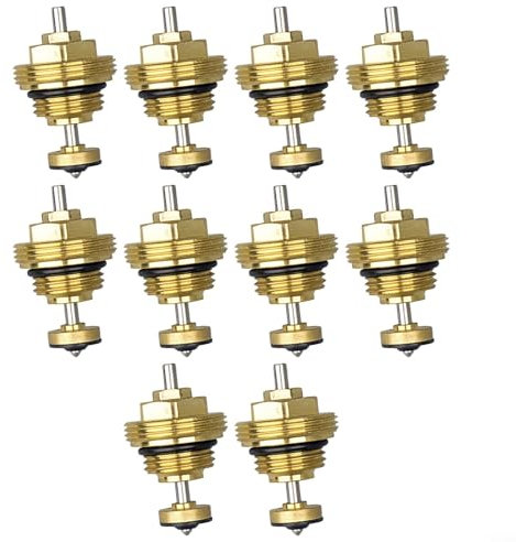 ChicBosomn M30x1.5 Underfloor Heating Manifold Return Pin Valve Core for UFH Actuator Water Distributor Central Heating Systems Accessories(10pcs)