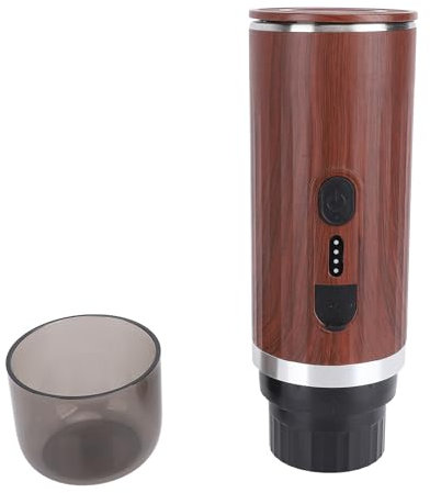 Luocute Espressos Maker with Fast Self Heating, 20bar Extraction Portable Travel Espressos Coffee Machine with Small Tea Cup for Car Camping RV Hiking, 7500mAh Rechargeable Cordless
