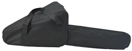 Gralara Cassetta Motosega Motosega Borse da Trasporto Multiplo per Protezione Leggera Borsetta per Viaggi per la Lavorazione del Legno all'Esterno, Nero