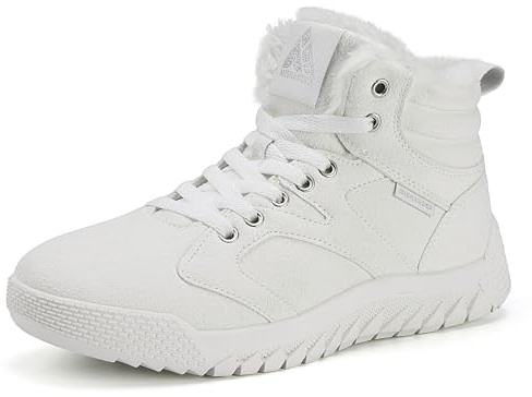 Mishansha Stivali da Invernali per Uomo Donna Caldi Antiscivolo Scarpe da Neve Taglia 36-48 EU