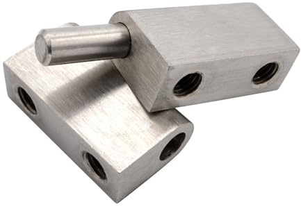 Charnières de portail industrielles robustes, charnière dénudée en acier inoxydable, boîtier électrique, châssis d'armoire, porte, coaxiale amovible