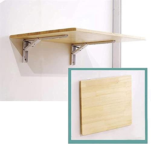 GLTZEN Computerarbeitsplätze für zu Hause | An der Wand befestigter klappbarer Wandtisch | Abklappbarer Schreibtisch | Balkon-Hängetisch für den Außenbereich, Drop-Leaf-Tische für kleine Räume, HOL