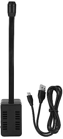 Hyuduo Pequeñas Cámaras para Niñeras, 1080P HD Mini Cámara WiFi Cámara de Vigilancia con Detección de Movimiento con Pequeña Lente de Serpiente Ajustable para Fotografías, Cámaras de